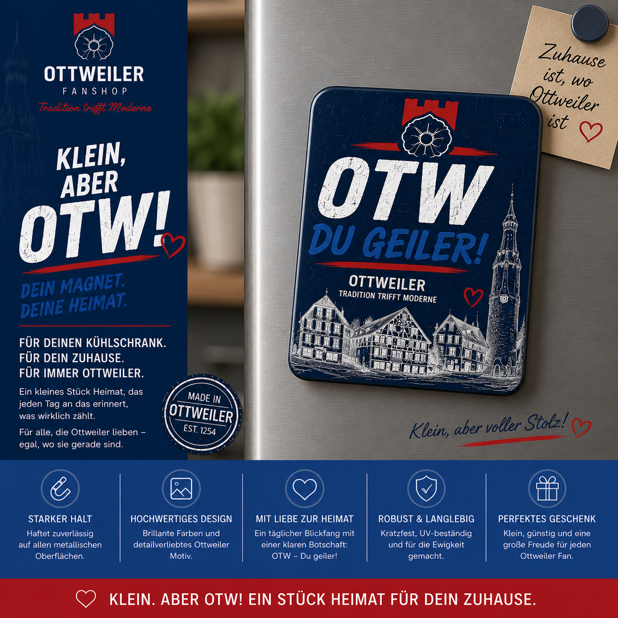 Ottweiler Kühlschrankmagnet